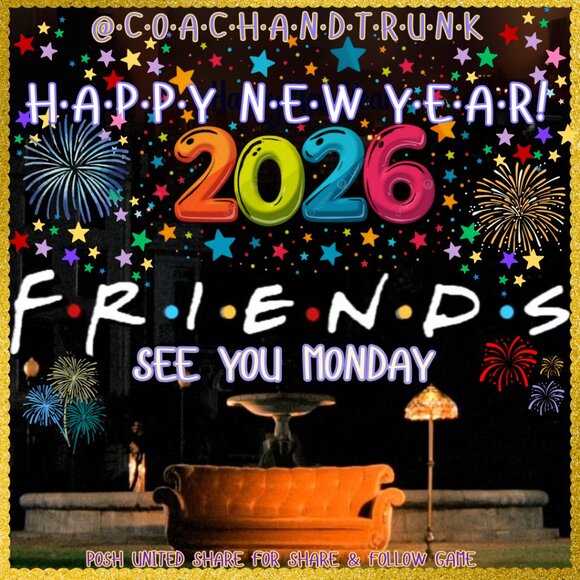 Friends Handbags - A toast to all the promise & possibilities in the year to come🥂Happy New Year💜